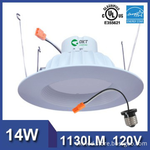 for office building retrofit project 6inch 14w UL led downlighter